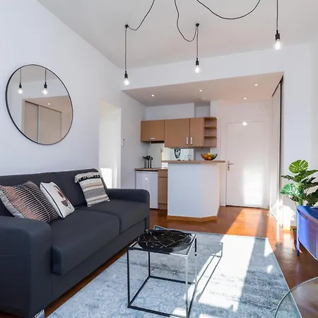 7 Medecin - Place Massena - 2p - Lumineux - Climatise Apartamento *