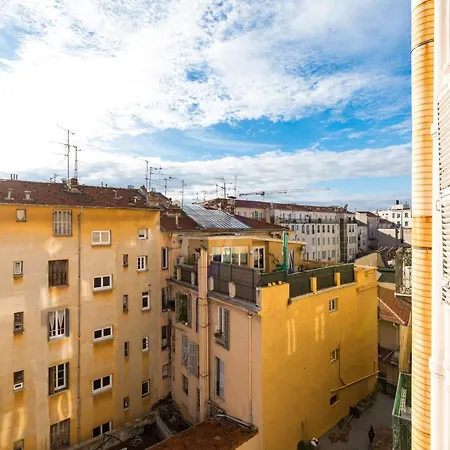 7 Medecin - Place Massena - 2p - Lumineux - Climatise 아파트 *